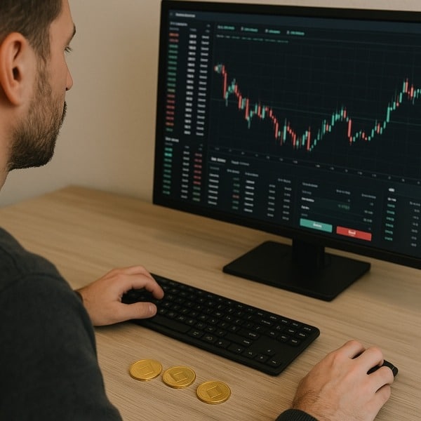 Det är möjligt för privatpersoner att handla i stort sett alla kryptovalutor hemma framför datorn.