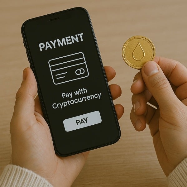 Det är redan möjligt att betala online med kryptovaluta på tusentals webbsidor.
