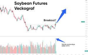 Breakout i sojabönor – Tradingmöjlighet